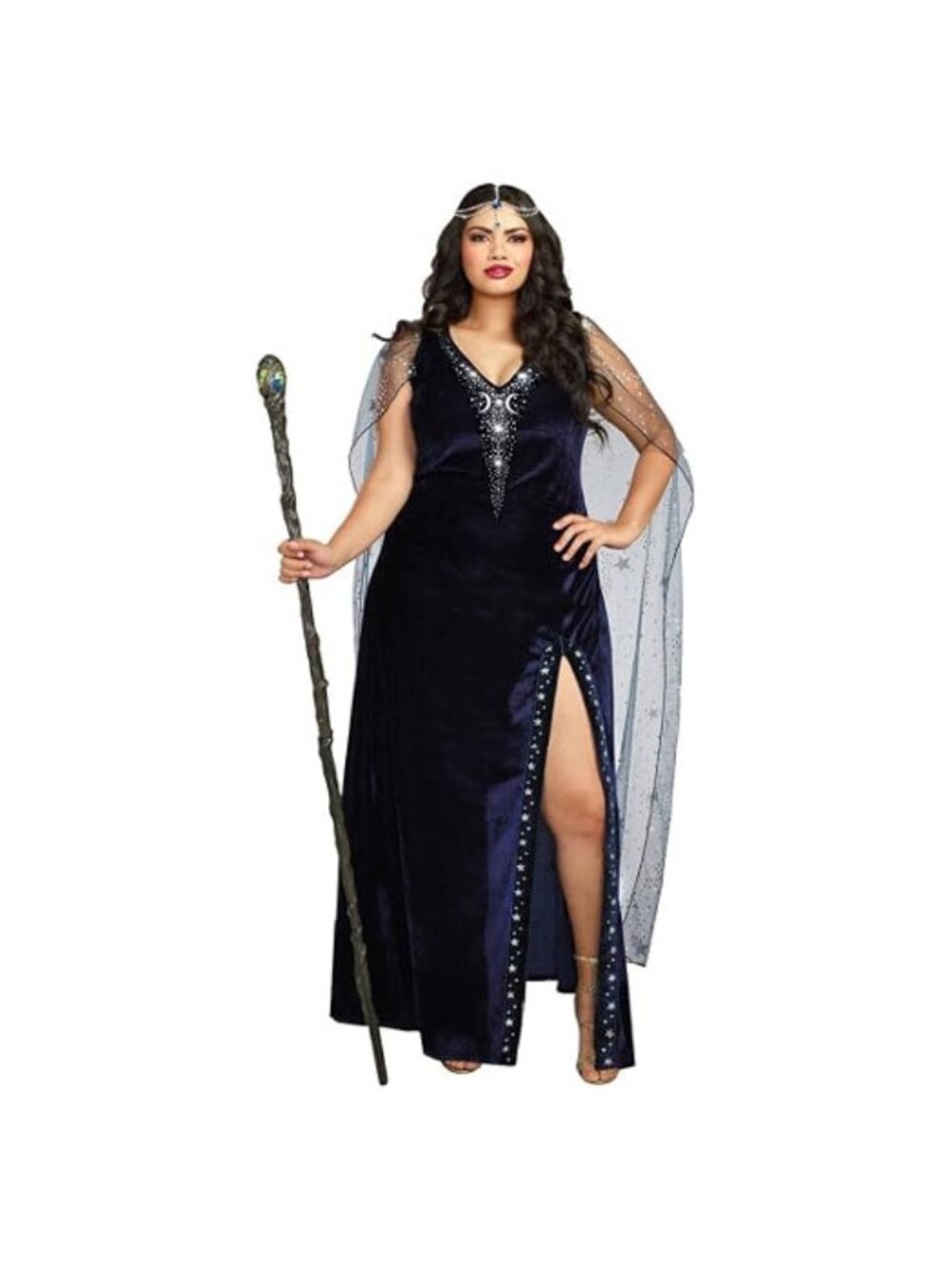 Dreamgirl Women's The Sorceress Dramatic Costume